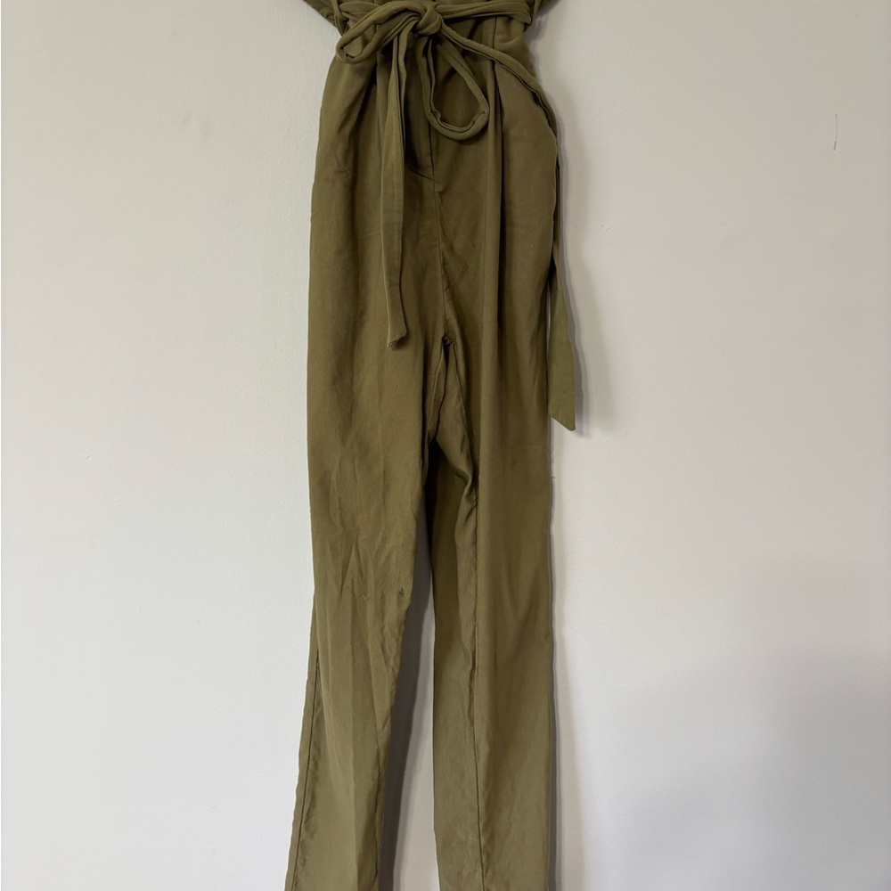 Olive Green Women's Pants